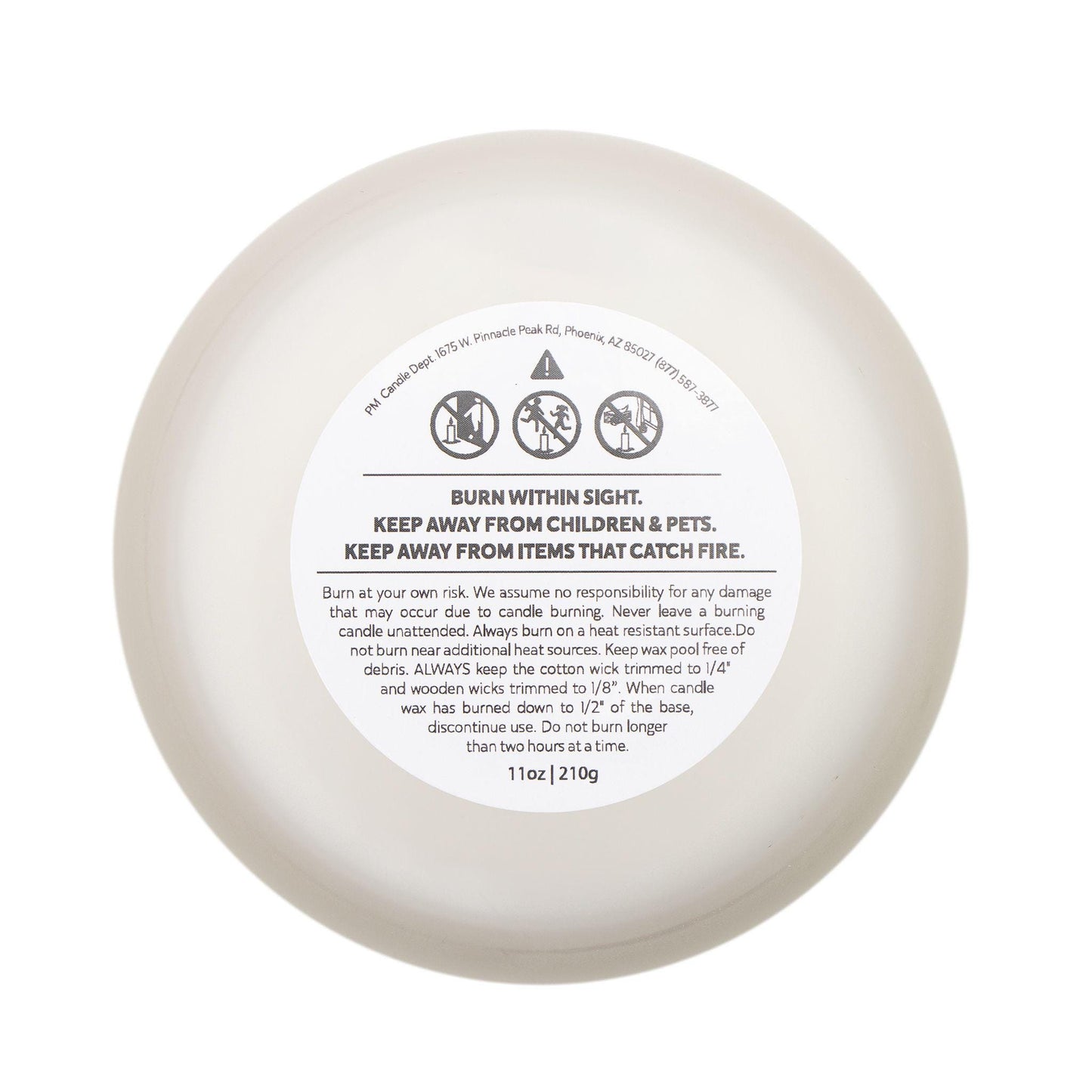 Stronger Than The Storm Frosted Glass Candle, Breast Cancer Support, Survivor Gift, Strength and Resilience